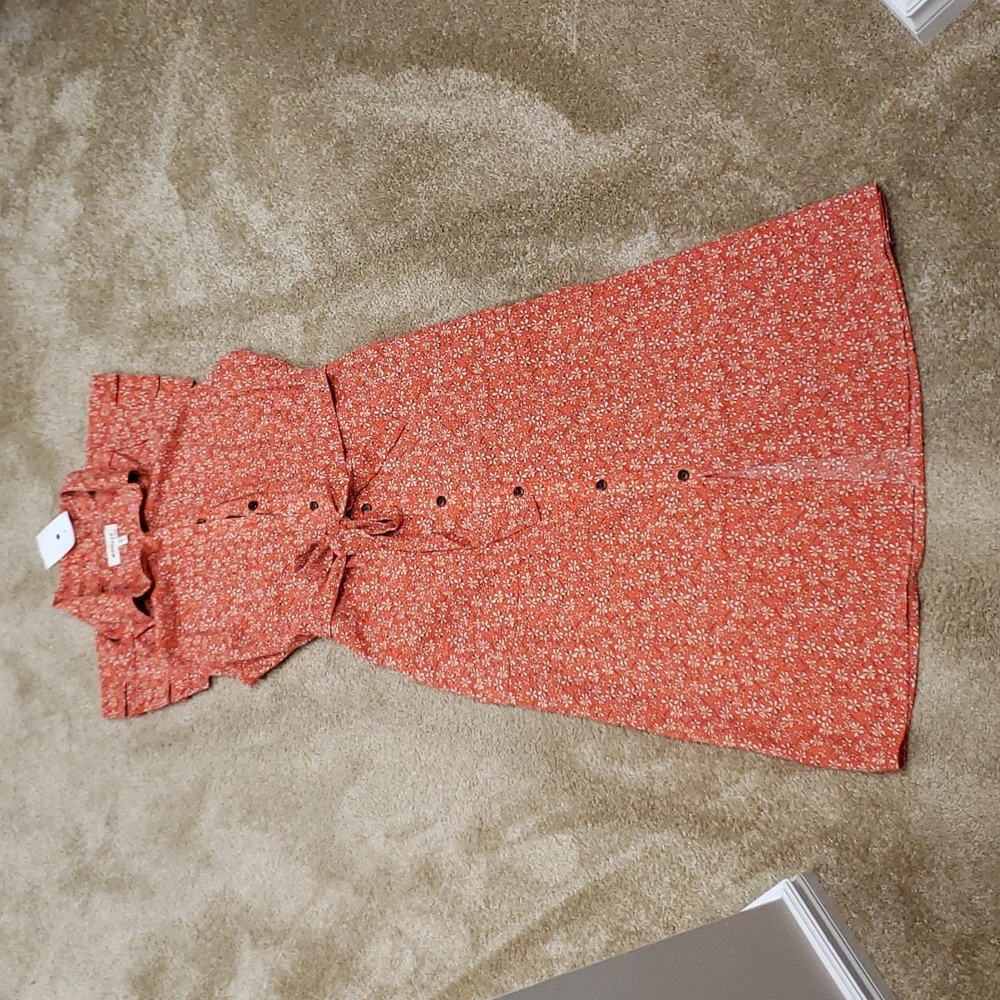 Womens Red Summer Dress
